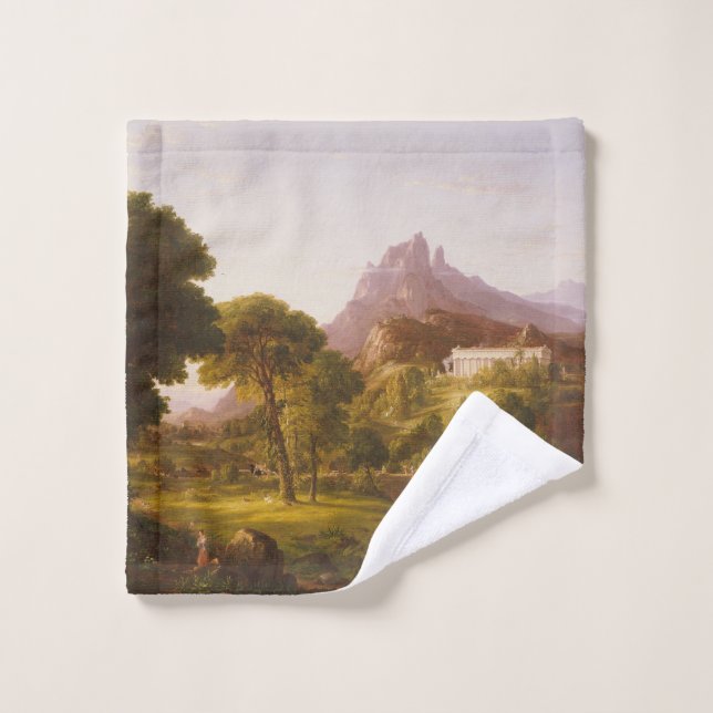 Thomas Cole  Dream of Arcadia Wash Cloth (Wash Cloth)