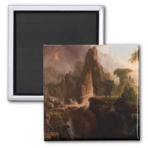 Thomas Cole Expulsion from the Garden of Eden Magnet