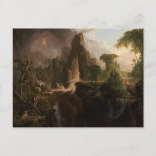 Thomas Cole - Expulsion from the Garden of Eden Postcard