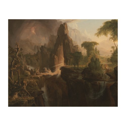 Thomas Cole _ Expulsion from the Garden of Eden Wood Wall Decor