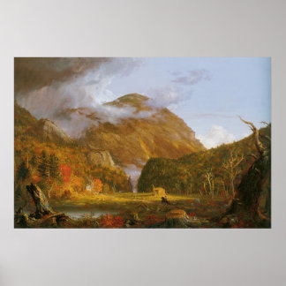 Thomas Cole Notch of the White Mountains Poster