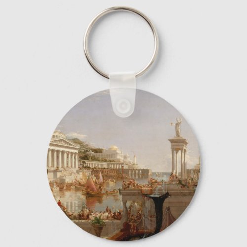 Thomas Cole Perfection The Course of the Empire Keychain