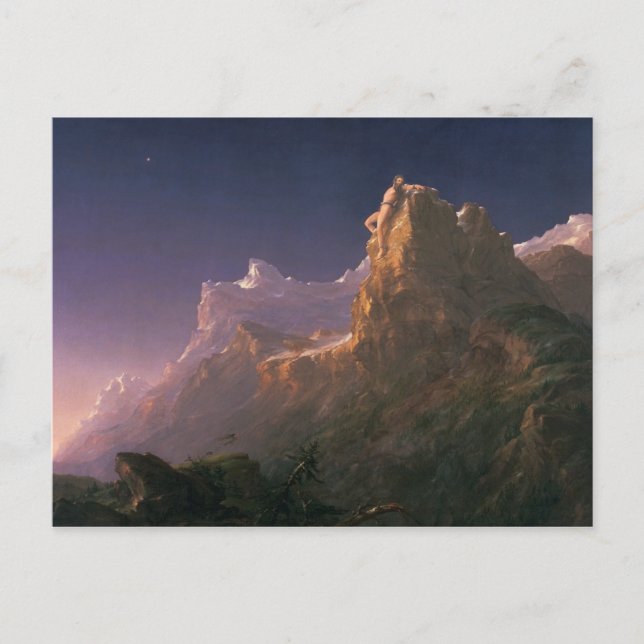 Thomas Cole - Prometheus Bound Postcard (Front)