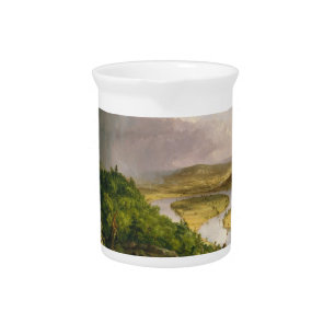 Thomas Cole The Oxbow The Connecticut River Beverage Pitcher