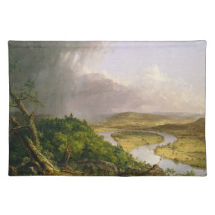 Thomas Cole The Oxbow The Connecticut River Cloth Placemat
