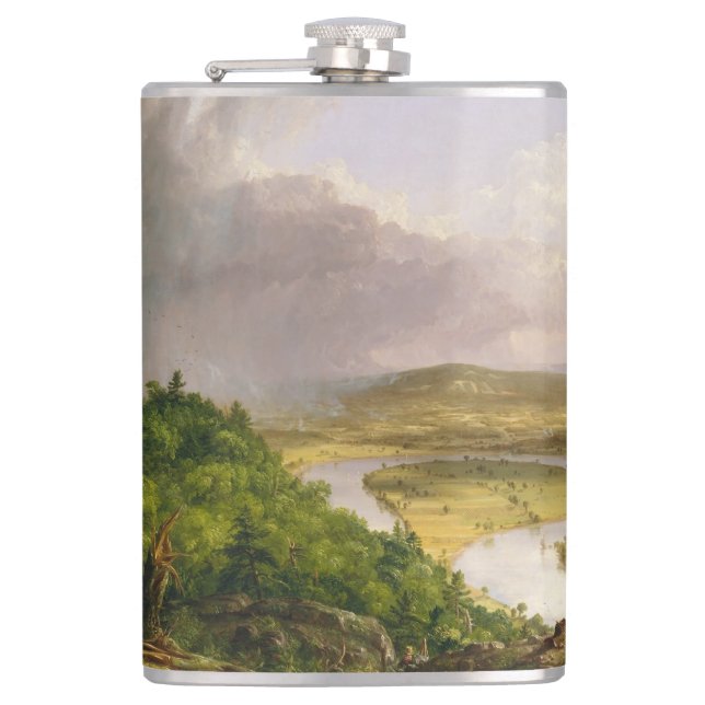 Thomas Cole The Oxbow The Connecticut River  Flask (Front)