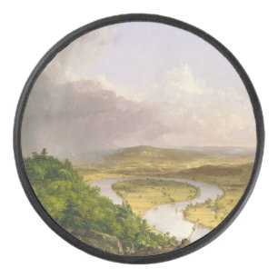 Thomas Cole The Oxbow The Connecticut River Hockey Puck