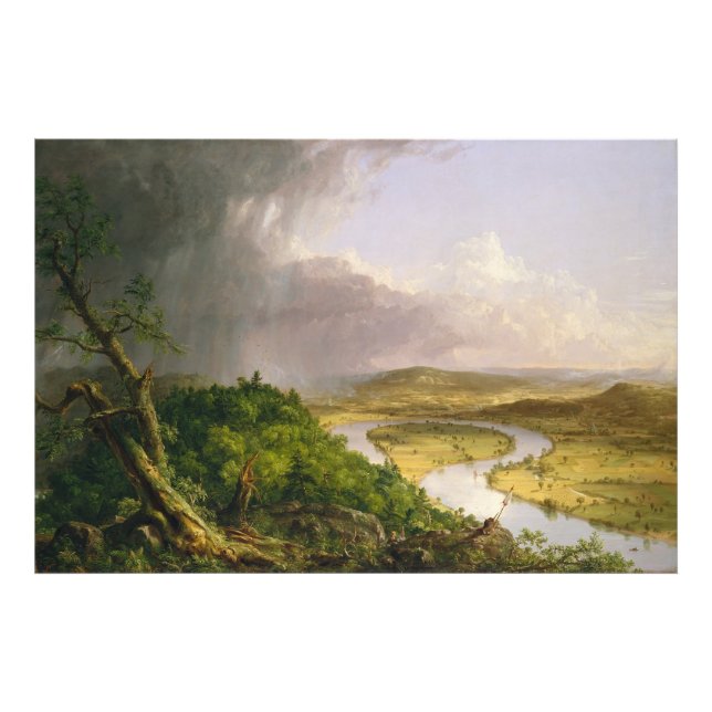 Thomas Cole The Oxbow The Connecticut River  Photo Print (Front)