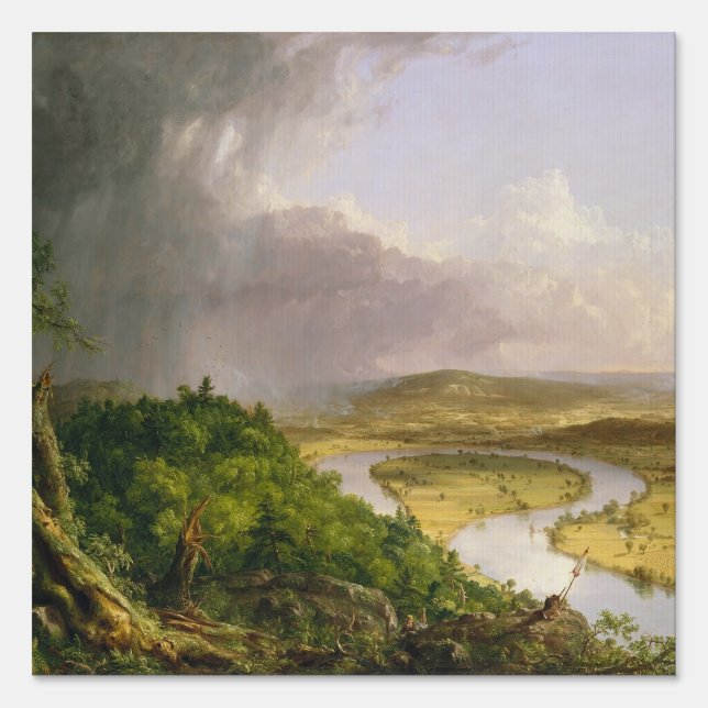 Thomas Cole The Oxbow The Connecticut River  Sign (Front)