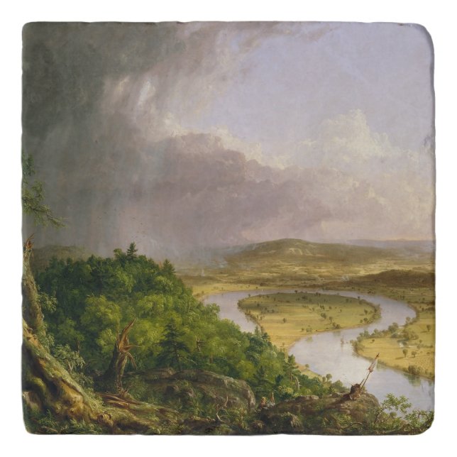 Thomas Cole The Oxbow The Connecticut River  Trivet (Front)