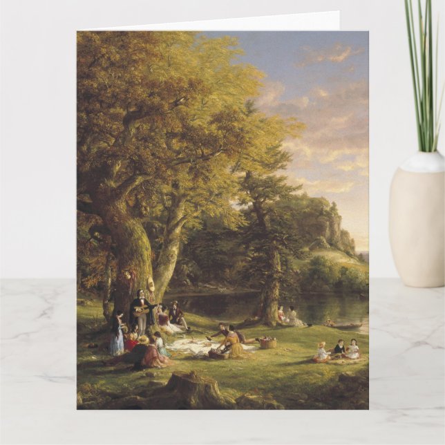 Thomas Cole The Pic-Nic Card (Front)
