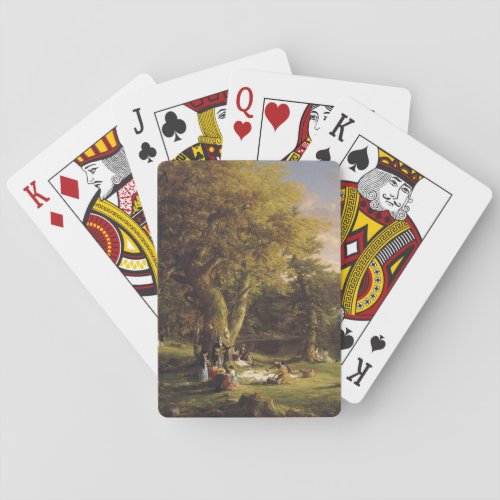 Thomas Cole The Pic_Nic Poker Cards