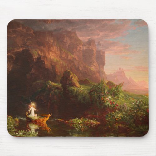 Thomas Cole The Voyage of Life Childhood 1842 Mouse Pad