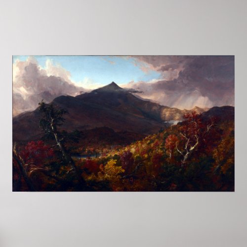 Thomas Cole View of Schroon Mountain Essex County Poster