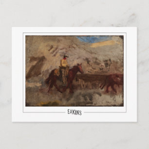 Thomas Eakins #10 - Fine Art Postcard