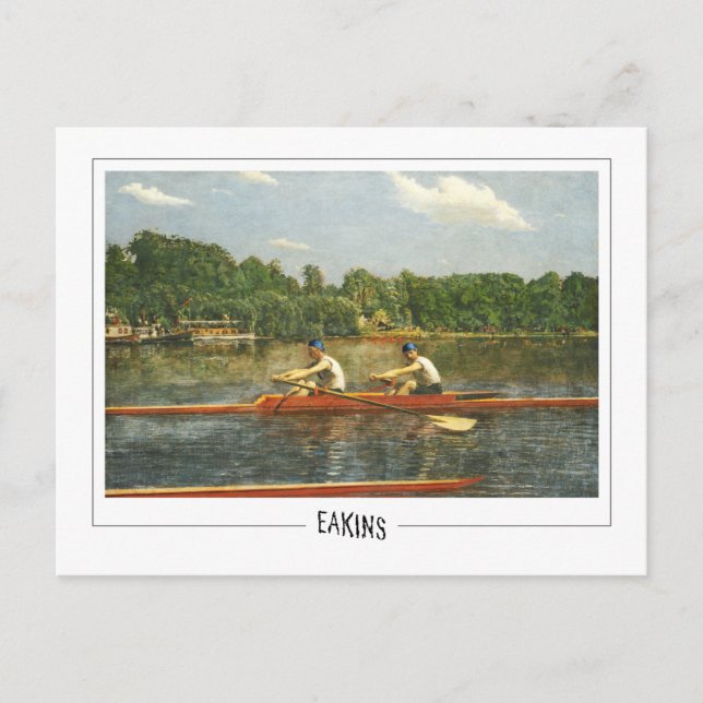 Thomas Eakins #3 - Fine Art Postcard (Front)