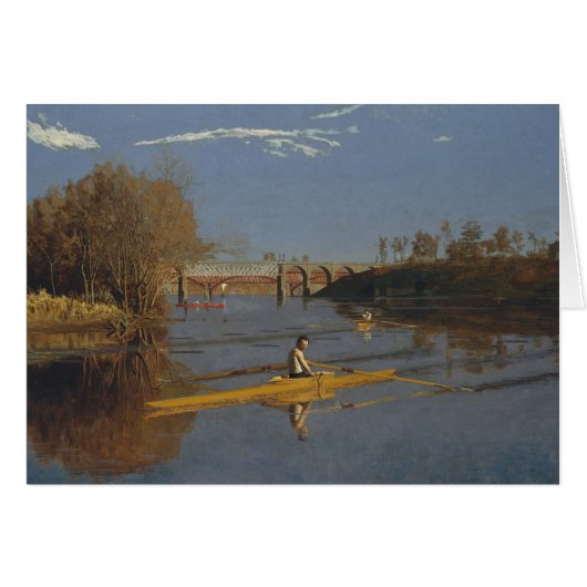 Thomas Eakins - The Champion Single Sculls Cards (Front Horizontal)