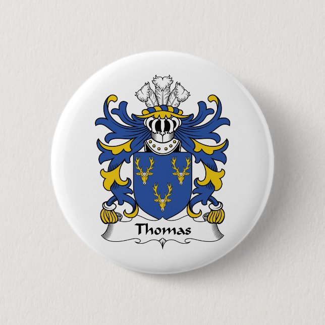 Thomas Family Crest Button (Front)