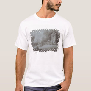 Thomas Gainsborough Churchyard with Figure Conte T-Shirt