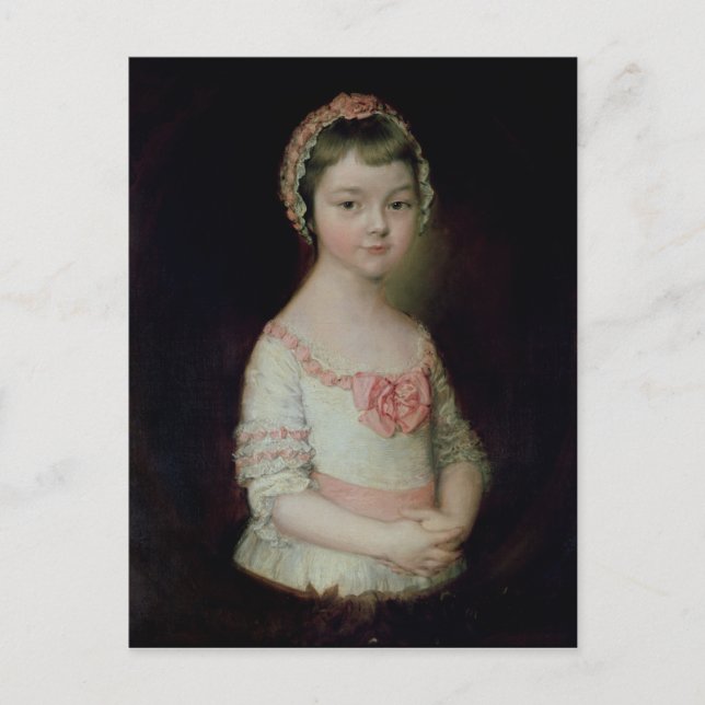 Thomas Gainsborough |Georgiana Spencer Postcard (Front)