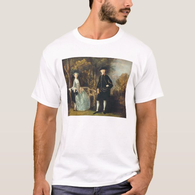 Thomas Gainsborough | Lady Lloyd and her son, Rich T-Shirt (Front)