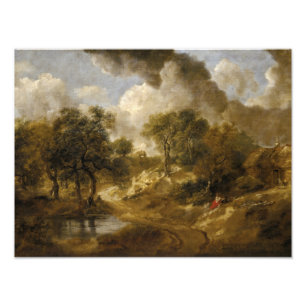 Thomas Gainsborough - Landscape in Suffolk Photo Print