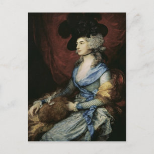 Thomas Gainsborough Mrs Sarah Siddons, the actres Postcard