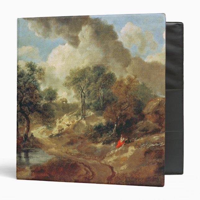 Thomas Gainsborough |Suffolk Landscape, 1748 Binder (Front/Inside)