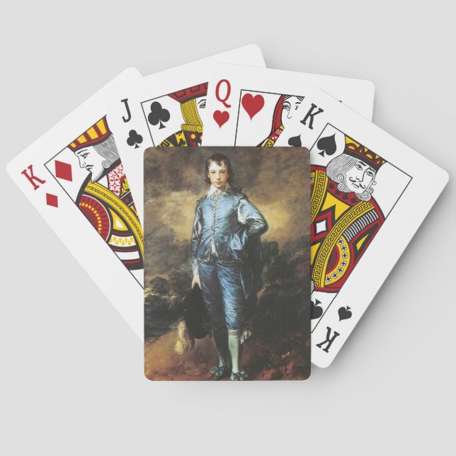Thomas Gainsborough The Blue Boy Poker Cards (Back)
