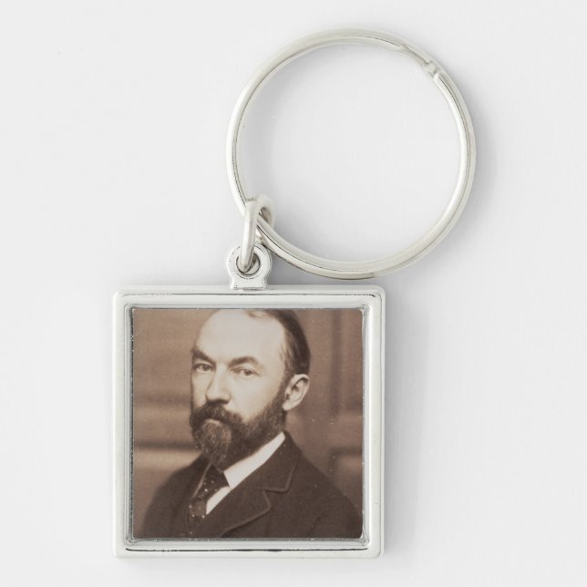 Thomas Hardy (1840-1928) (sepia photo) Keychain (Front)