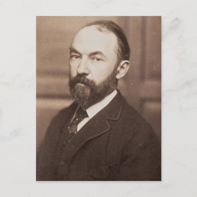 Thomas Hardy (1840-1928) (sepia photo) Postcard (Front)