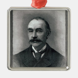 Thomas Hardy, 1892 Metal Ornament
