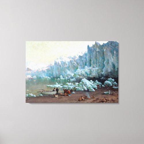 Thomas Hills Muir Glacier Alaska Canvas Print