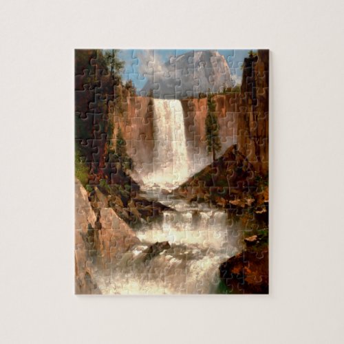 Thomas Hills Vernal Falls Yosemite Jigsaw Puzzle