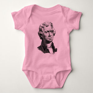 Thomas Jefferson Baby Bodysuit