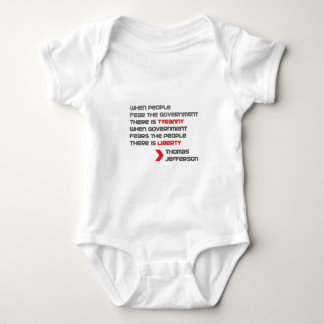 THOMAS-JEFFERSON BABY BODYSUIT