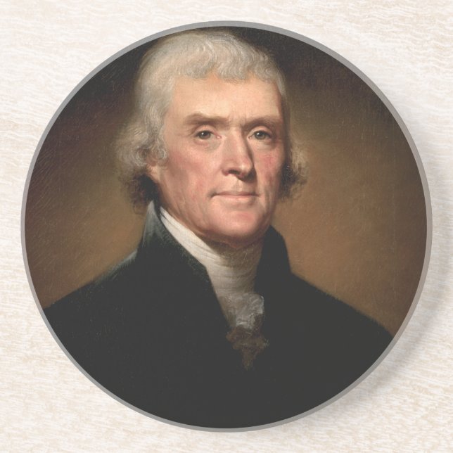 Thomas Jefferson Coaster (Front)