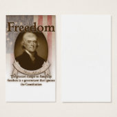 Thomas Jefferson – Freedom (Front & Back)