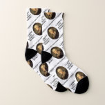 Thomas Jefferson I Cannot Live Without Books Quote Socks at Zazzle