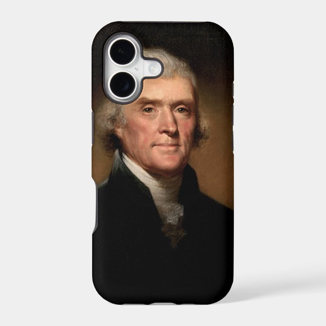Thomas Jefferson Iphone Case (Back)