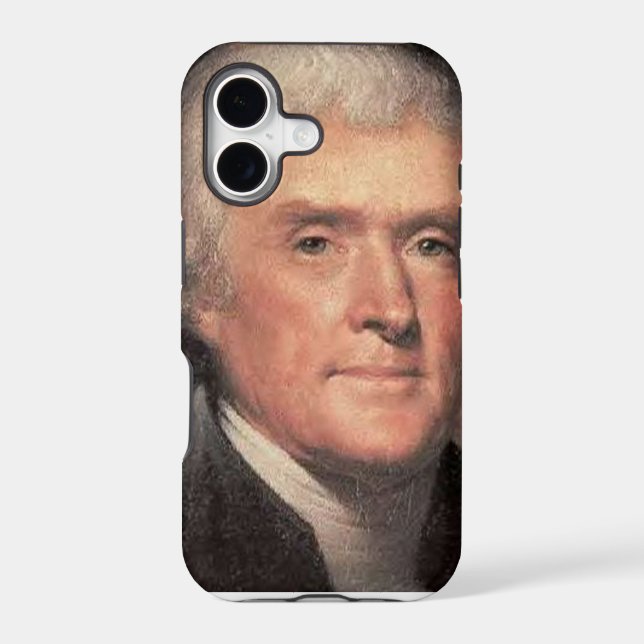 Thomas Jefferson Iphone Case (Back)