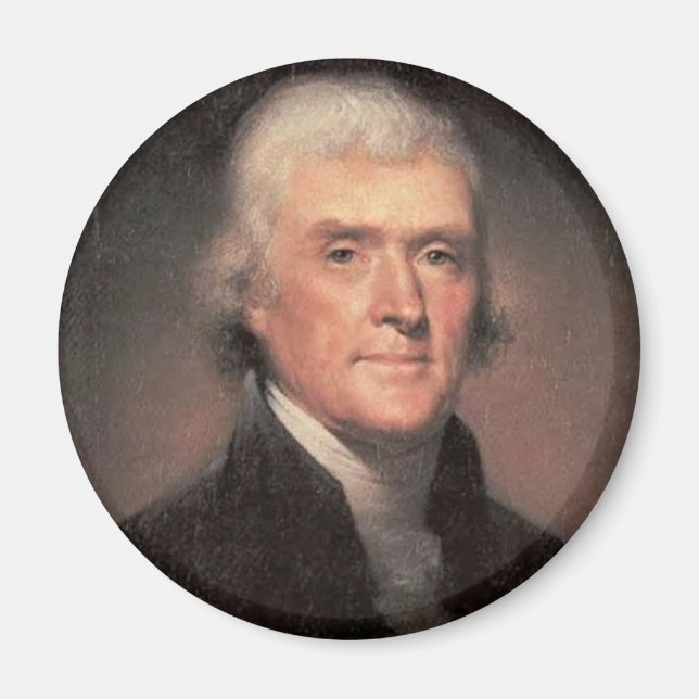 Thomas Jefferson Magnet (Front)