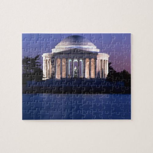 Thomas Jefferson Memorial at Dusk Jigsaw Puzzle