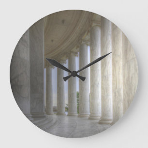 Thomas Jefferson Memorial Circular Colonnade Large Clock