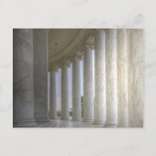 Thomas Jefferson Memorial Circular Colonnade Postcard