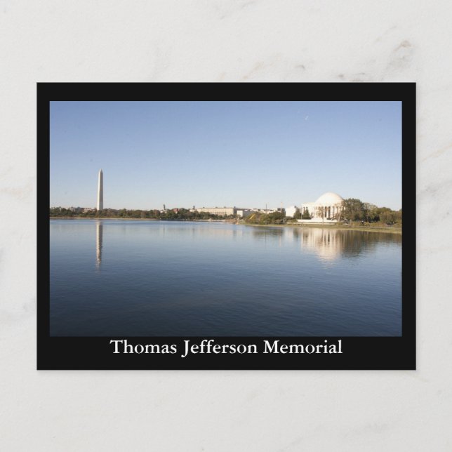 Thomas Jefferson Memorial Postcard (Front)