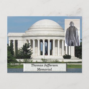 Thomas Jefferson Memorial - Postcard by ImpressImages at Zazzle