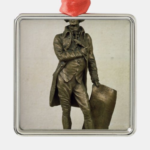 Thomas Jefferson Metal Ornament