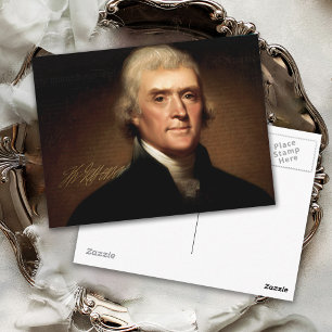 Thomas Jefferson Portrait Postcard