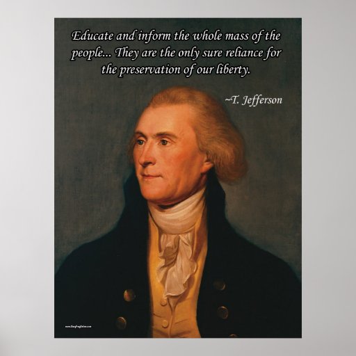 Thomas Jefferson Print | Zazzle